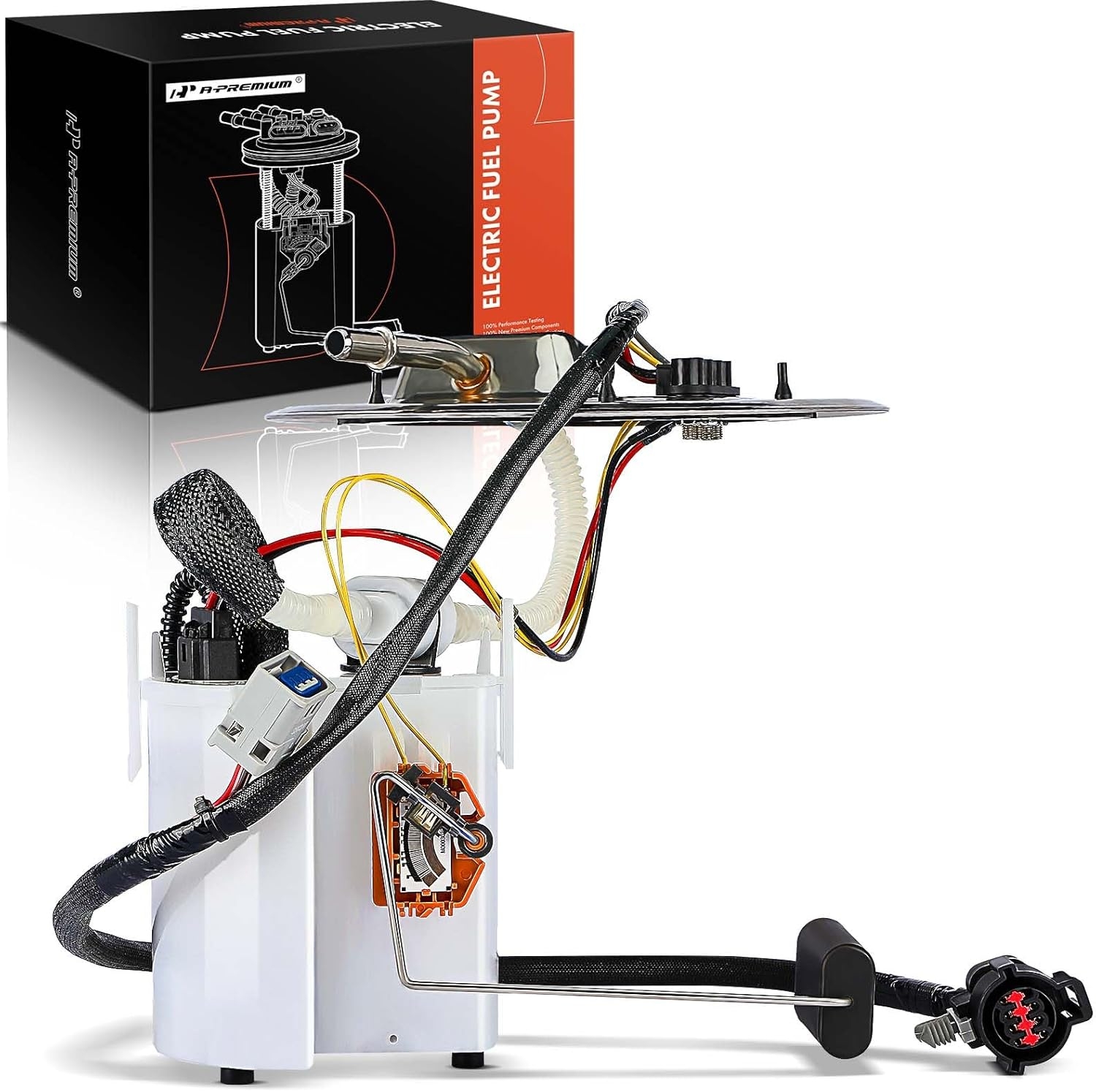 A-Premium Electric Fuel Pump Module Assembly with Sending Unit Compatible with Ford Mustang 2001 2002 2003 2004, 3.8L 3.9L 4.6L, Gas