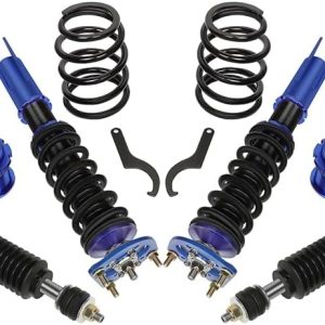 STRUTSTORE Coilovers Suspension Kit Fit for Ford for Mustang 1994-2004 Coilovers Struts, Height Adjustable Lowering Kit, Blue