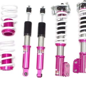 Godspeed MSS0219-C MonoSS Coilovers Lowering Kit, Ride Height And Damping Adjustable, compatible with Ford Mustang 1987-93
