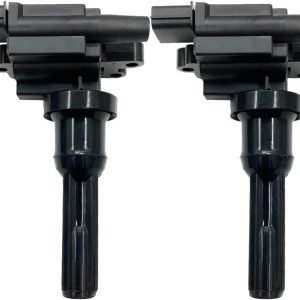 Ignition Coil Packs Set Of 2 Compatible With JDM Mitsubishi Lancer Evolution EVO IV V VI VII VIII IX 2.0T 4G63 1996-2006 Replacement For UF523 MD363552