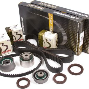 Evergreen TBK167M Compatible With 89-99 Mitsubishi EagleHyundai 1.8 2.0 4G63 4G63T G4CN G4CP Timing Belt Kit
