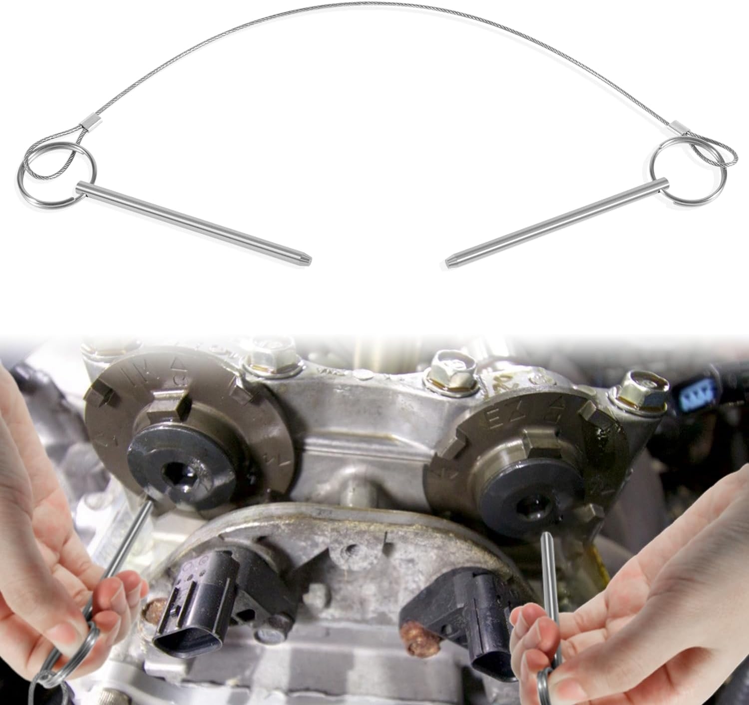 K20/K24 Cam Lock/Timing Chain Alignment Tool Precision for Honda/Acura K-Series Engines