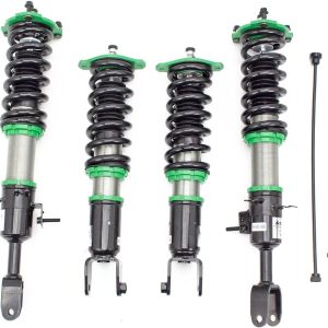 Rev9 R9-HS2-008_1 Hyper-Street II Coilover Suspension Lowering Kit, Mono-Tube Shock w/ 32 Click Rebound Setting, Full Length Adjustable, compatible with Nissan 350Z (Z33) 2003-09