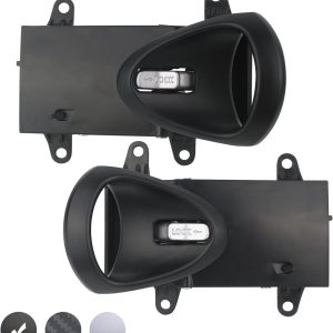 APPERFiT Interior Door Handle Pair Compatible with Nissan 350Z 2003 2004 2005 2006 2007 2008 2009