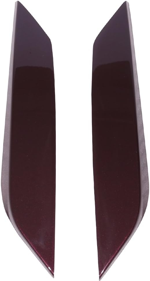 Pre-Painted Eyelid Compatible With 2003-2009 Nissan 350Z, Painted WV2 Diamond Graphite Metallic ABS Headlight Eyelids Eyebrows Cover Other Color Available By IKON MOTORSPORTS, 2004 2005 2006 2007 - Image 2