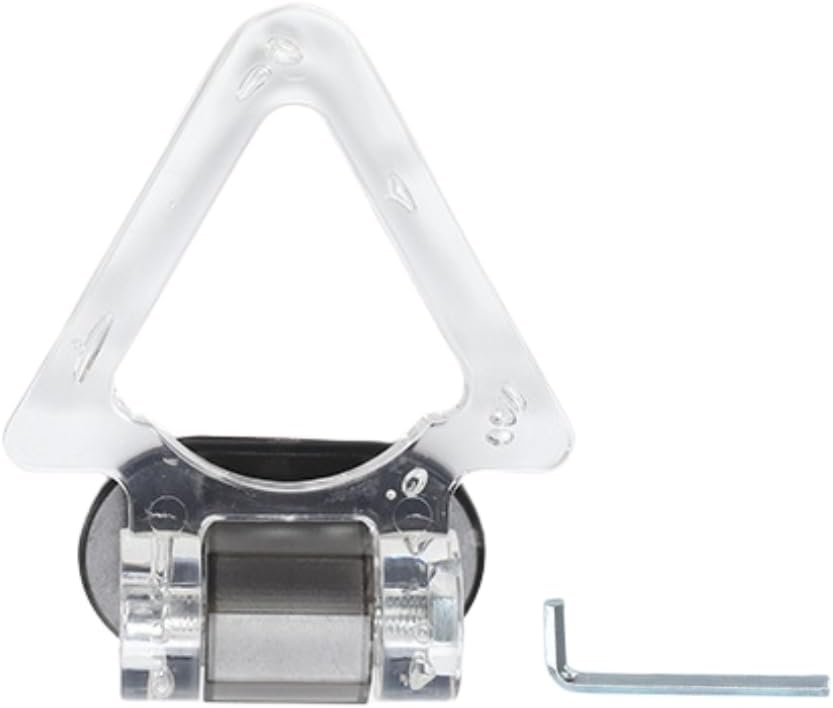 Acrylic Decorative Tow Hook for Cars, Universal Stick-On Decoration, Sport Style Front/Rear Bumper Accessory (Circle,Black) - Image 3