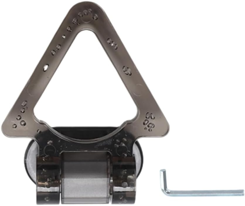 Acrylic Decorative Tow Hook for Cars, Universal Stick-On Decoration, Sport Style Front/Rear Bumper Accessory (Circle,Black) - Image 10