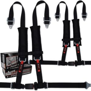 4 Point Harness Pair – with 2 Inch Padding – Aces Racing
